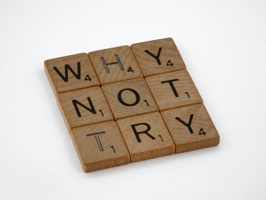 Wooden letters spelling "why not try." Ask about open vs enclosed car transport We offer both enclosed trailer and open trailer services. For collector cars or classic cars, enclosed car shipping is the most popular choice.