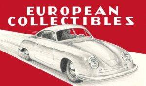 classic car dealership: European Collectibles logo