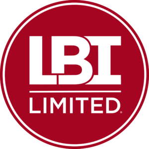 classic car dealership: LBI Limited logo