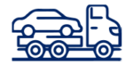 Car on Trailer Bed | National Transport Services | Door-to-Door Car Transport