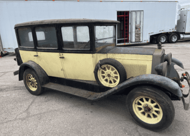 1930s 4 Door Rolls Royce Outside Enclosed Shipping Trailer | National Transport Services
