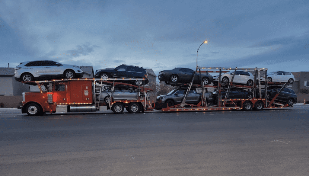 Multi-car carrier.