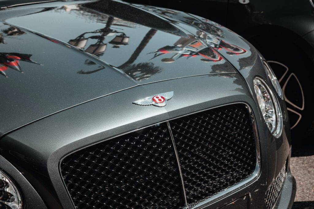 2023 Bentley Flying Spur in dark grey. Luxury car owners? Need exotic car transport, classic car transport, or antique car transport? We highly recommend our enclosed auto transport.