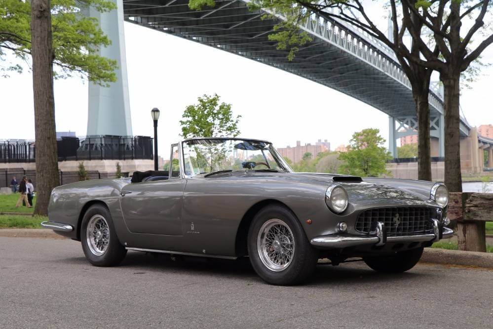 1960 Ferrari 250GT Series II Cabriolet. Gullwing Motorcars buy classic cars from anywhere in the U.S. so give them a call whether you have European cars or American cars.