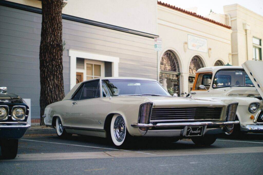 1960s Buick Rivera. Make sure to get classic car insurance.