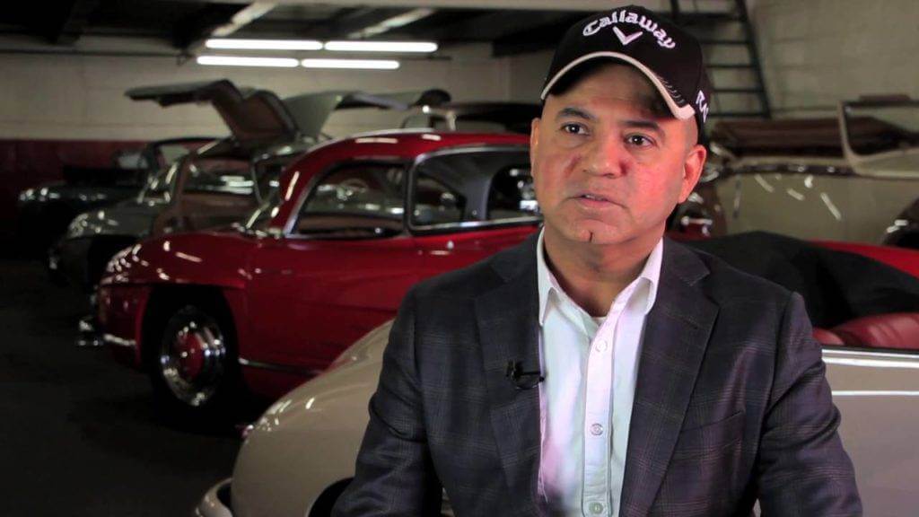 Peter Kumar, owner of Gullwing Motor Cars. Peter Kumar is in charge of buy classic cars and will gladly pay finder's fee for any European cars or American cars they buy.